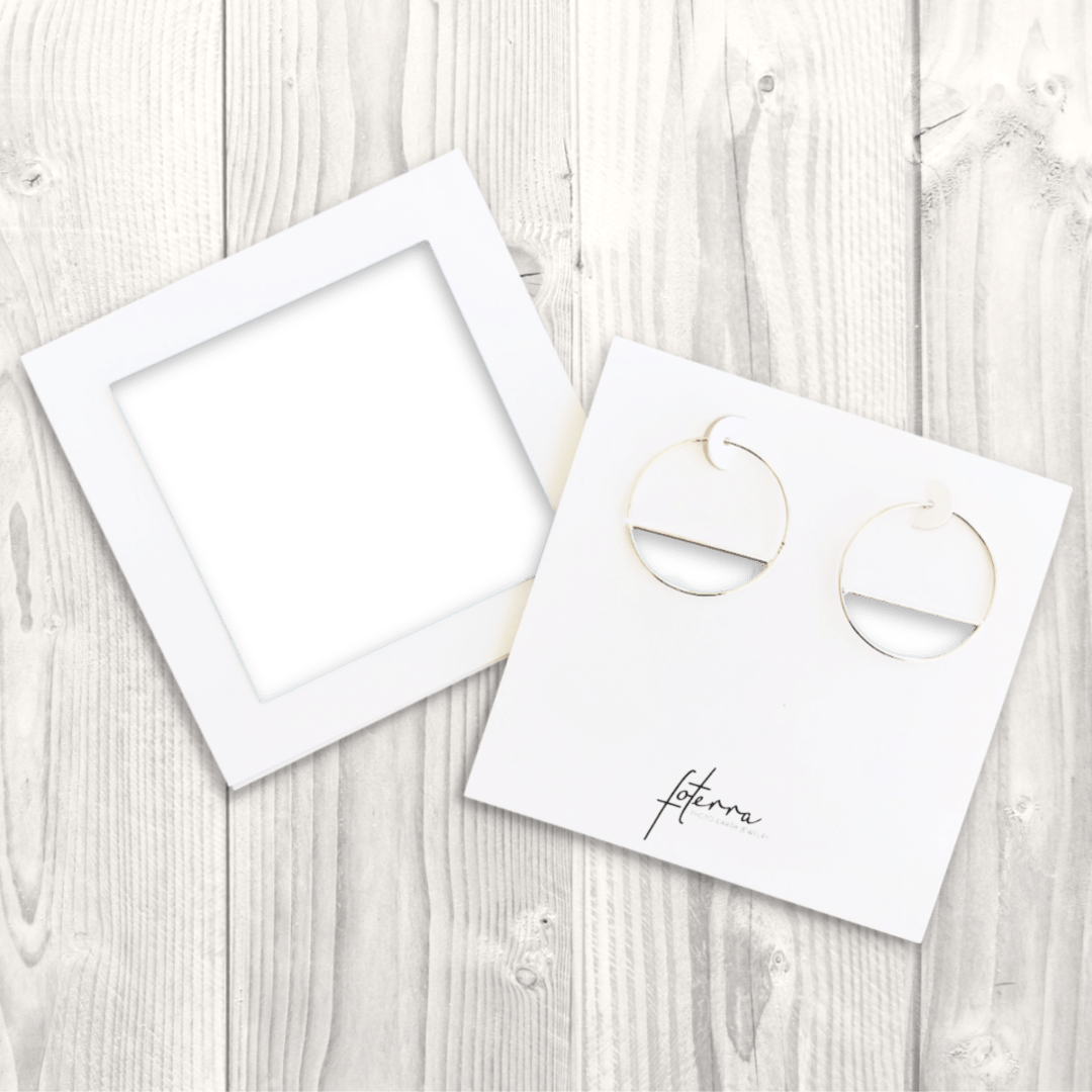 Custom Photo Hoop Earrings for Fotographers