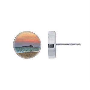 Sunset Island Post Earrings by Foterra Jewelry