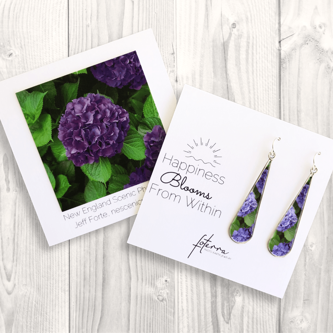 Hydrangea Earrings - Long