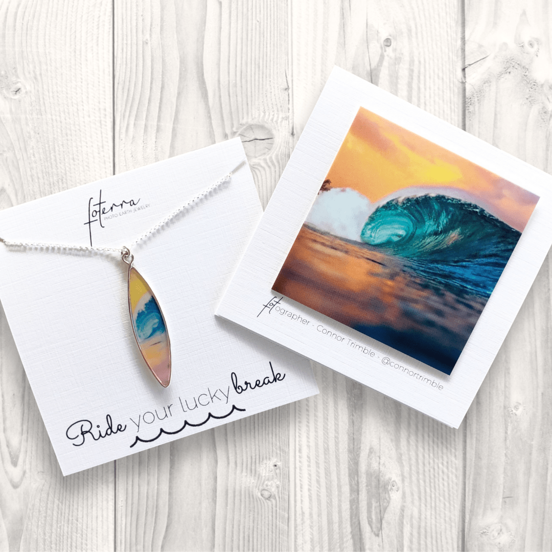 Hawaiian Wave Necklace by Connor Trimble