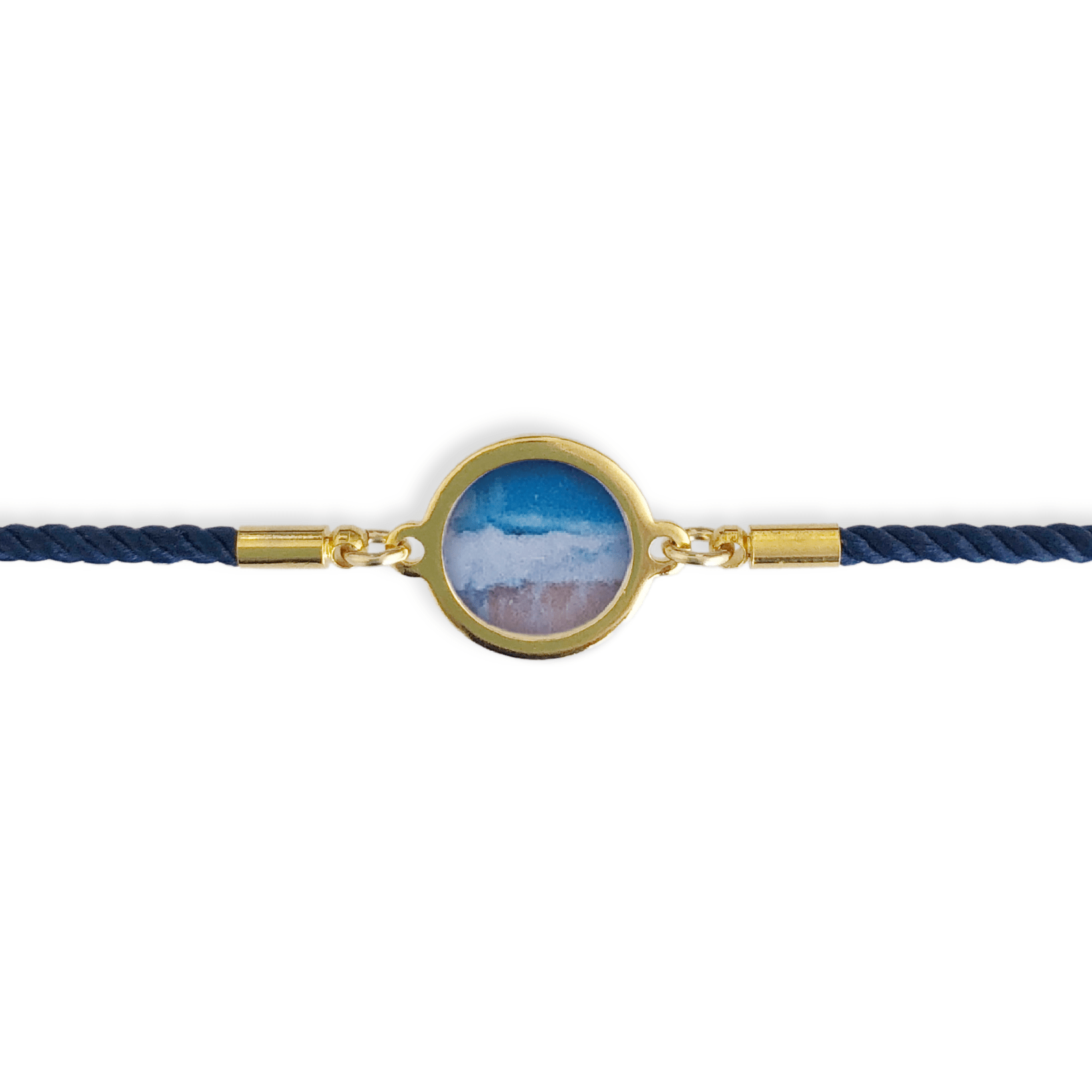 Salty Blue Ocean Bracelet by Frank Silva