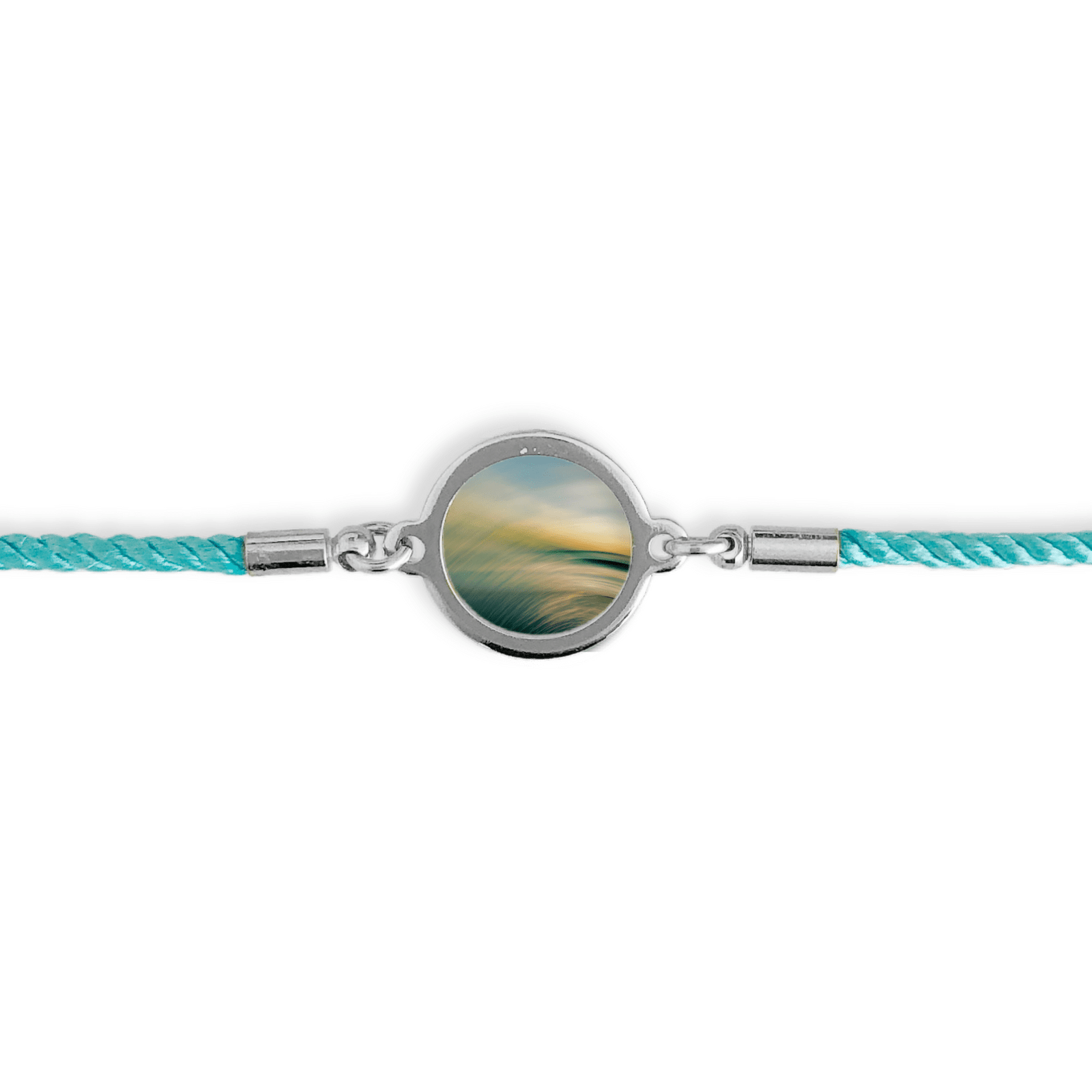 Abstract Ocean Sunset Bracelet by Hanna Tornyai
