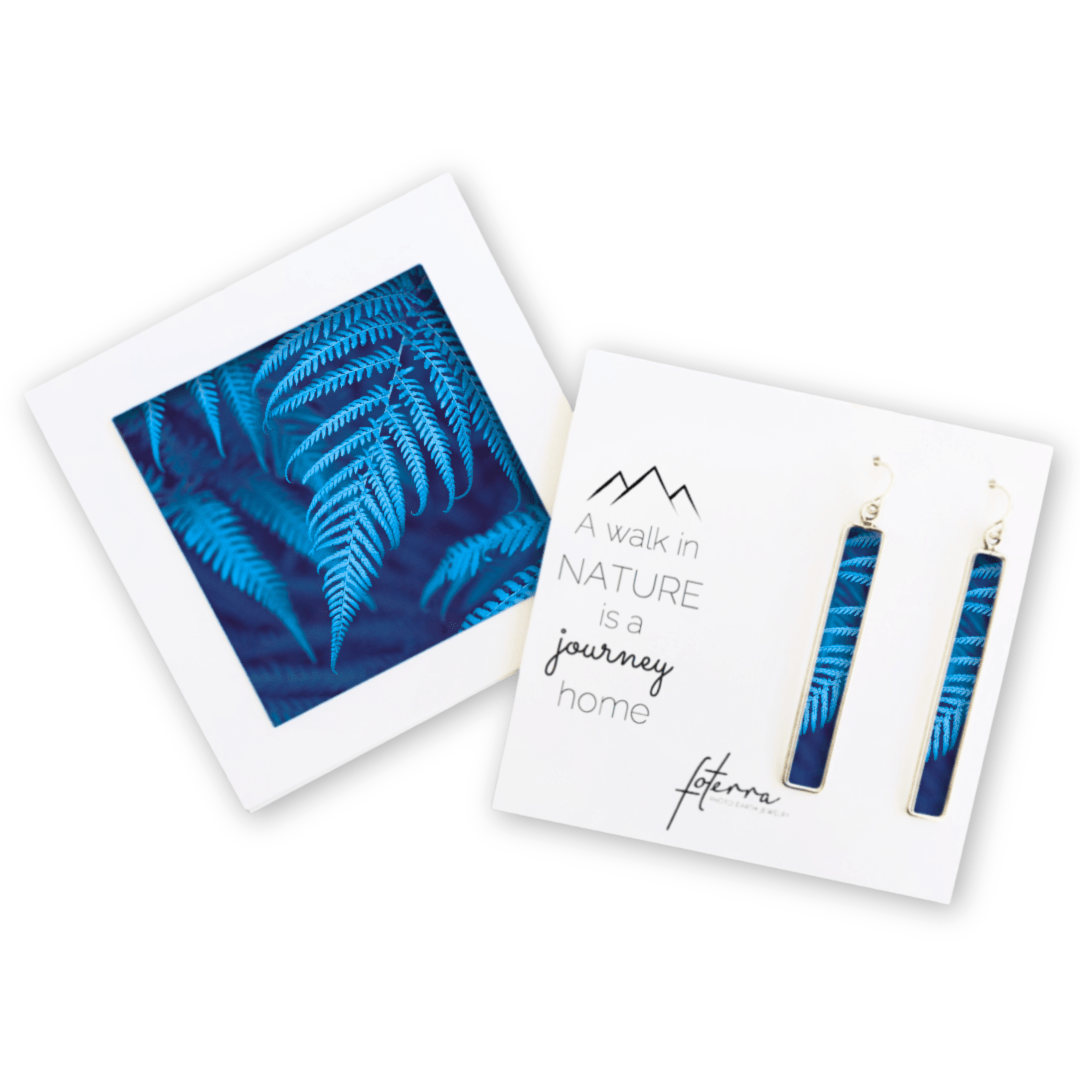 Fern Botanical Earrings by Hanna Tornyai