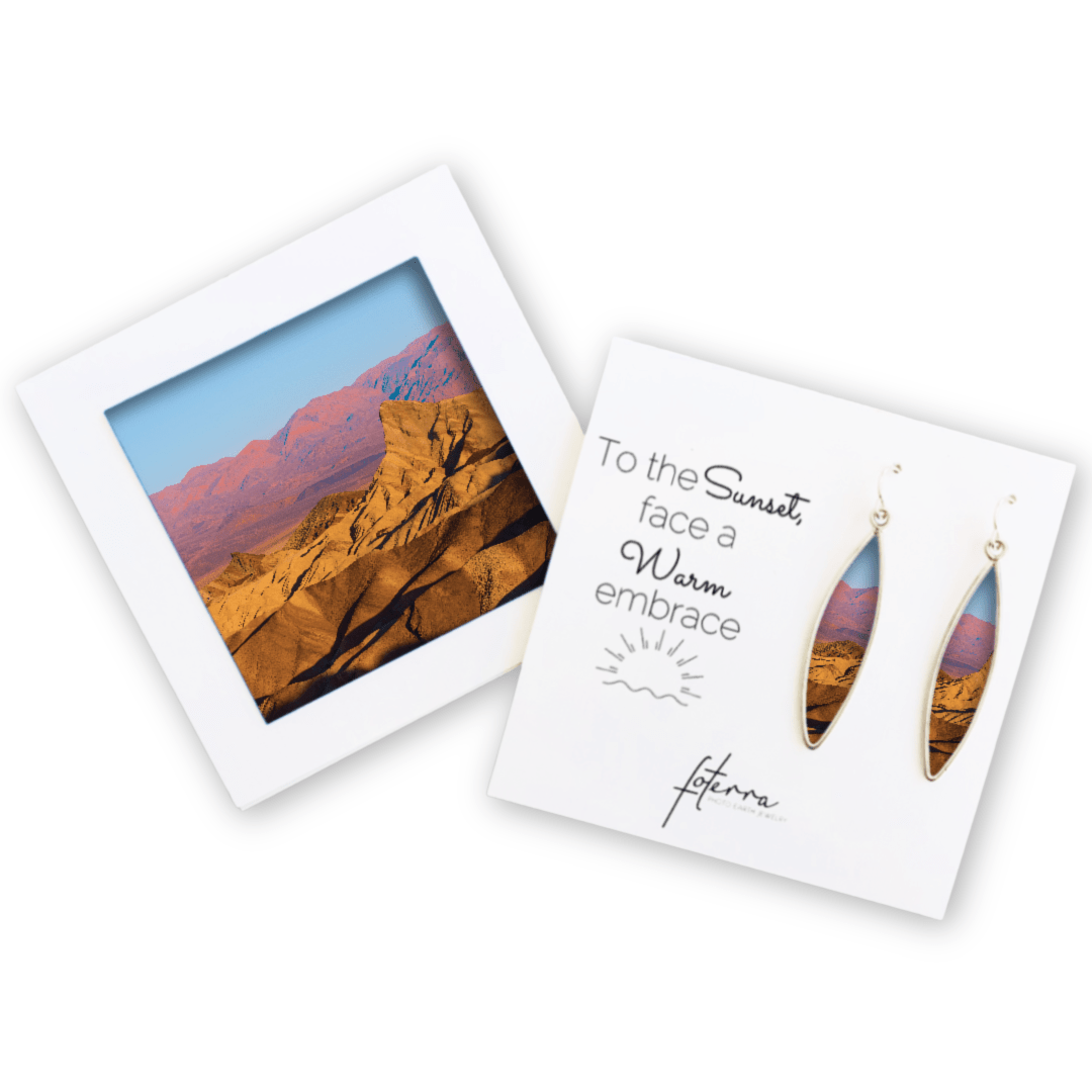 Death Valley Desert Earrings by Hanna Tornyai