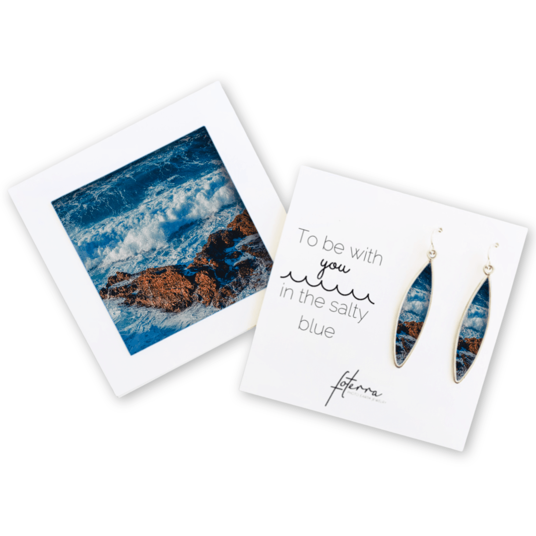 California Coast Earrings by Hanna Tornyai