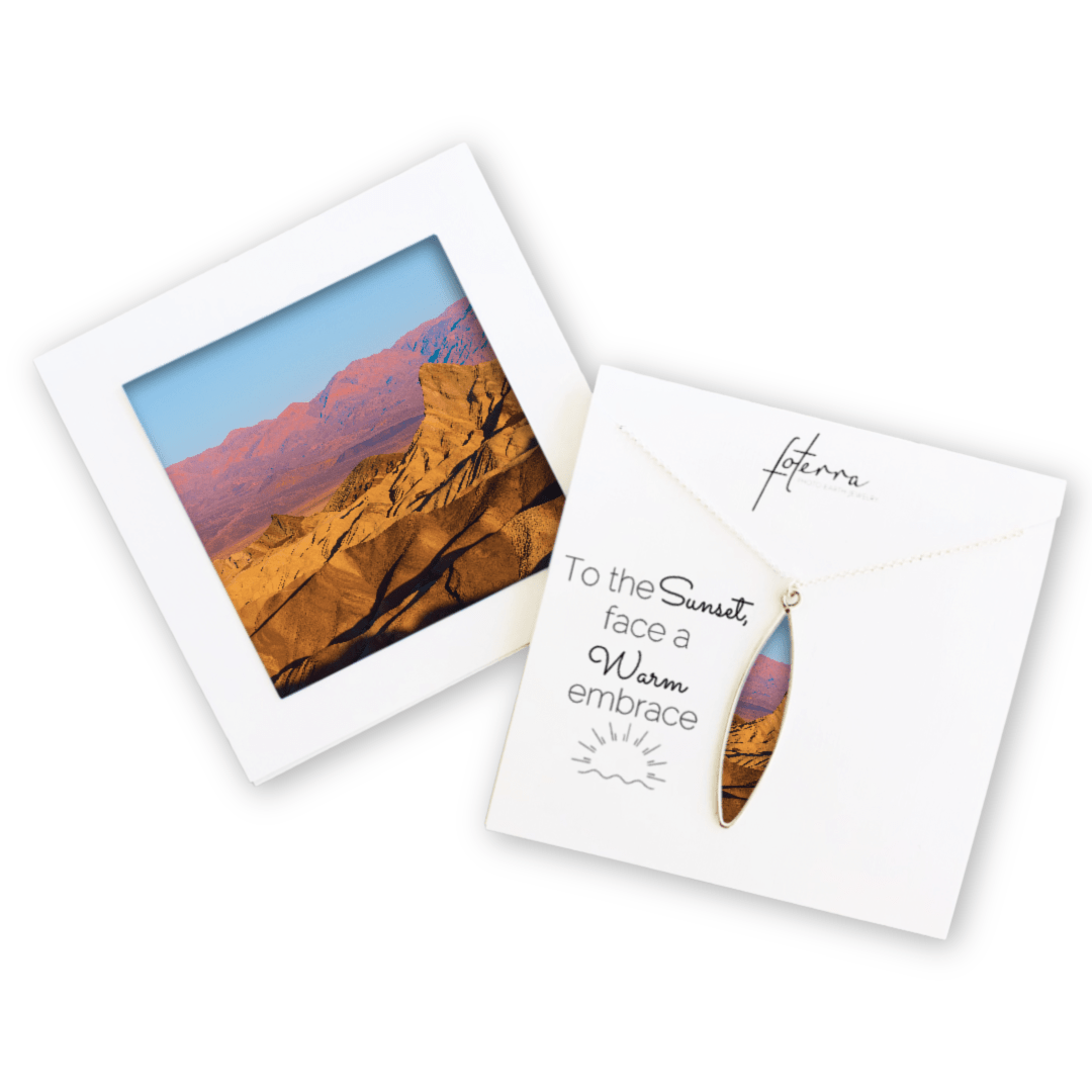 Death Valley Desert Earrings by Hanna Tornyai