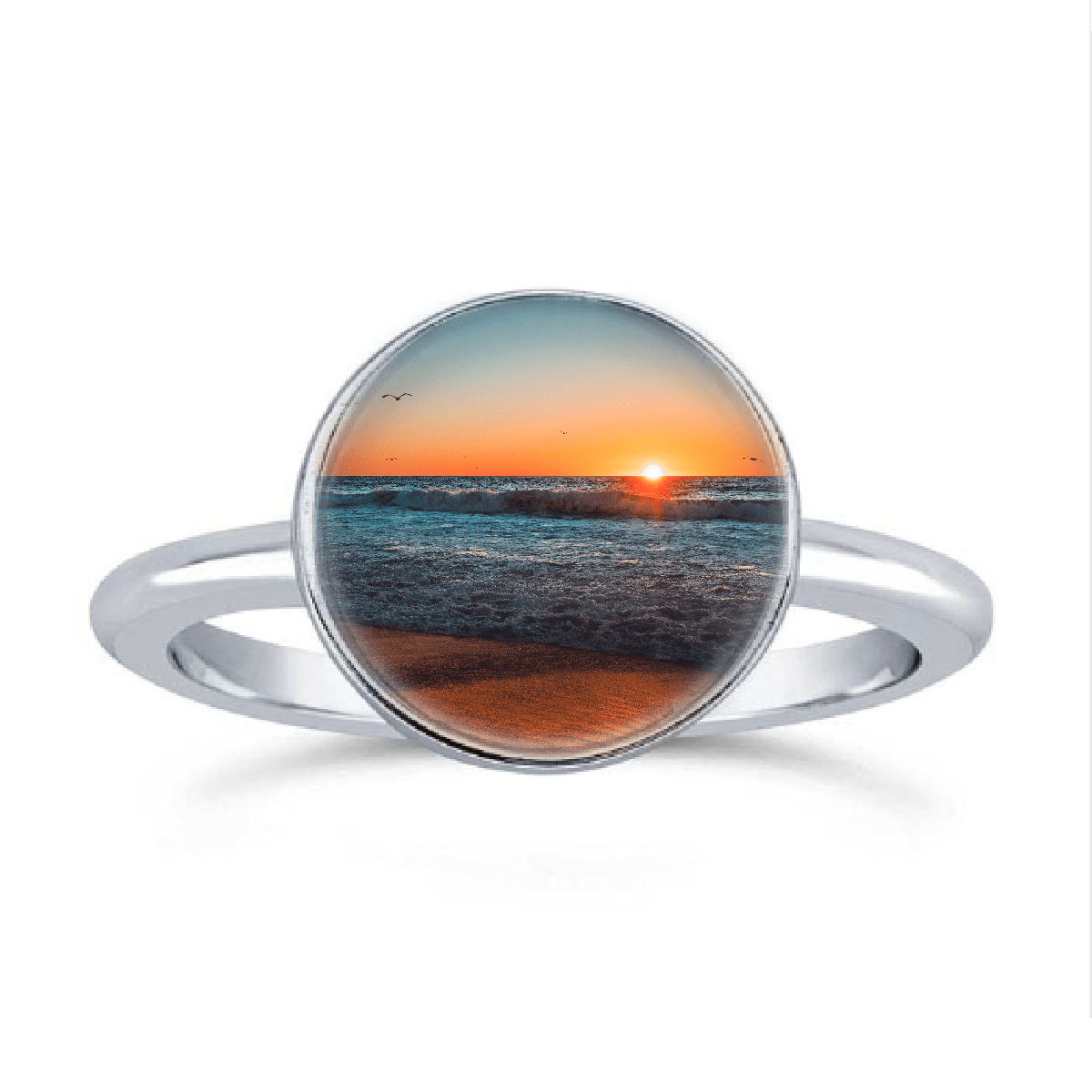 Pacific Sunset Ring by Hanna Tornyai