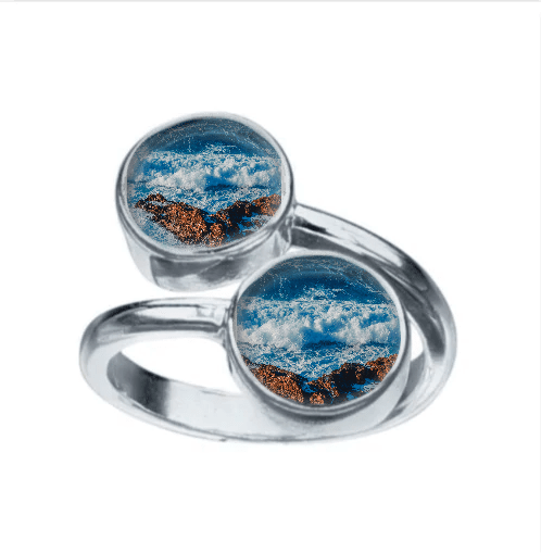 California Coastal Ring by Hanna Tornyai