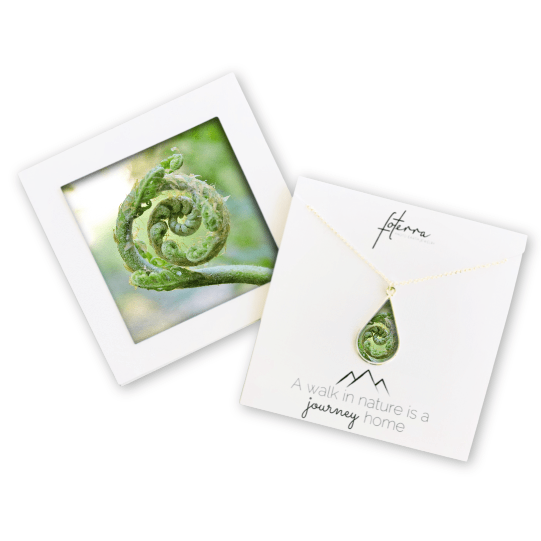 Fern Botanical Necklace by Heather Fassio