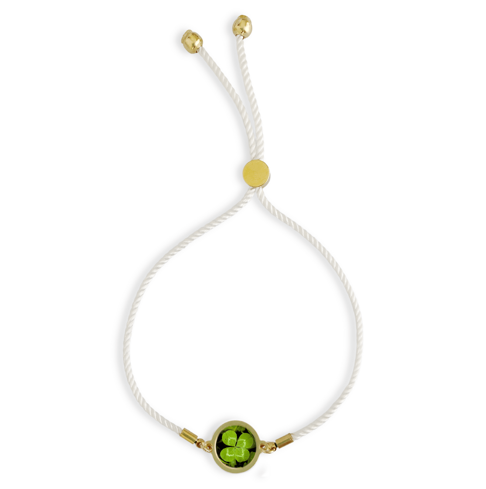 Four Leaf Clover Bracelet by Heather Mladek