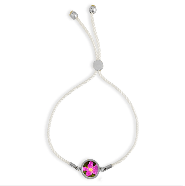 Colorful Floral Bracelet by Heather Mladek