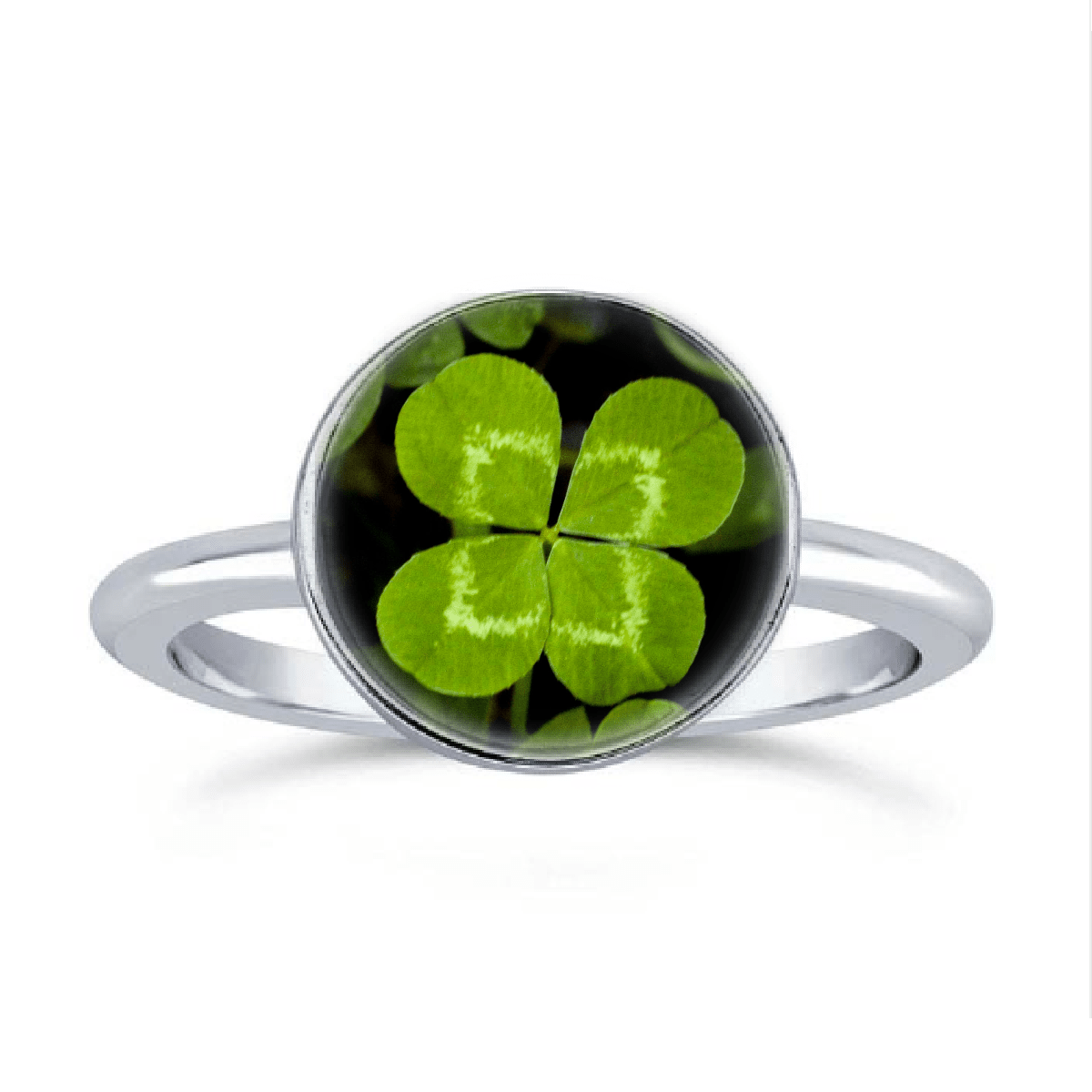 Four Leaf Clover Ring by Heather Mladek