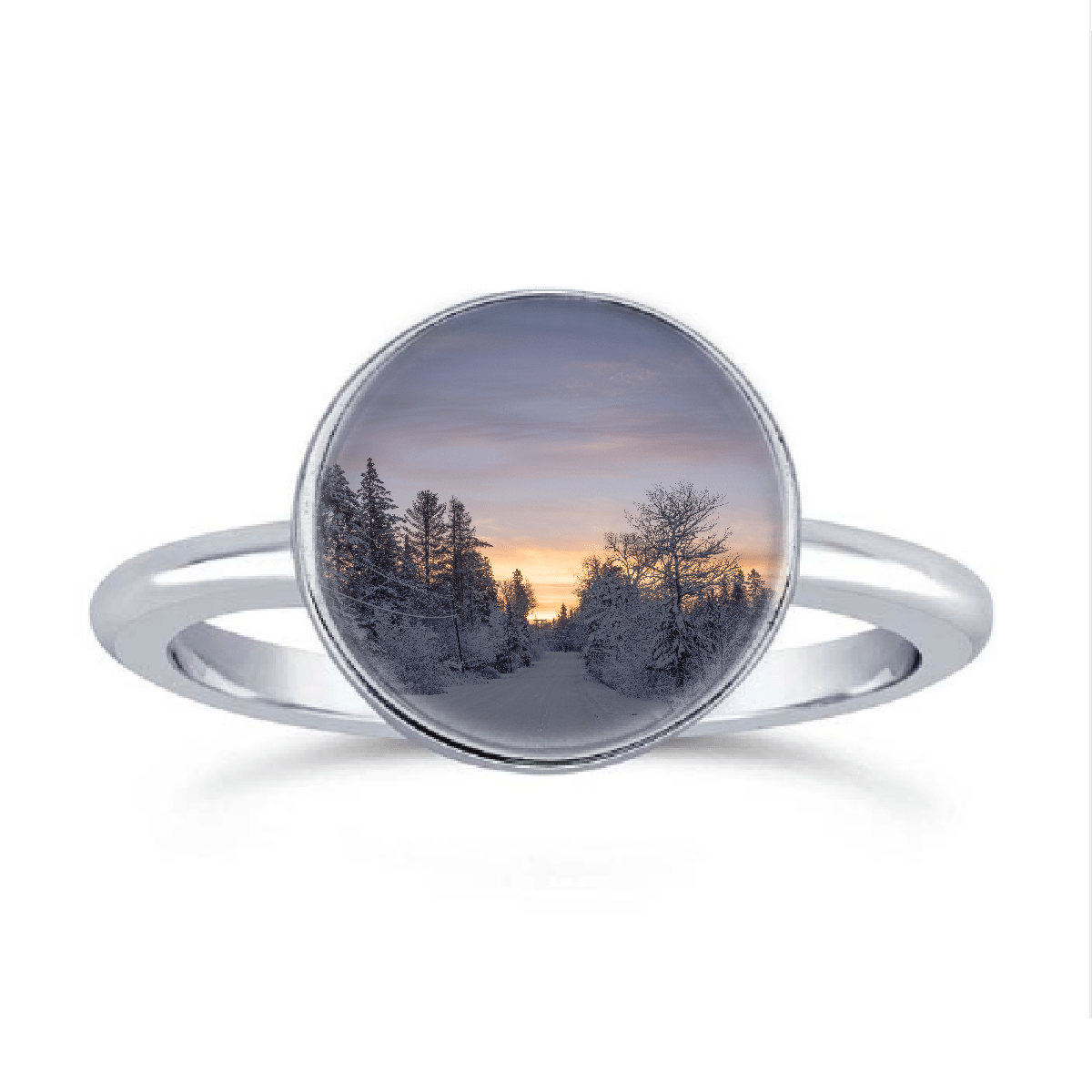 Maine Winter Ring by Heather Mladek