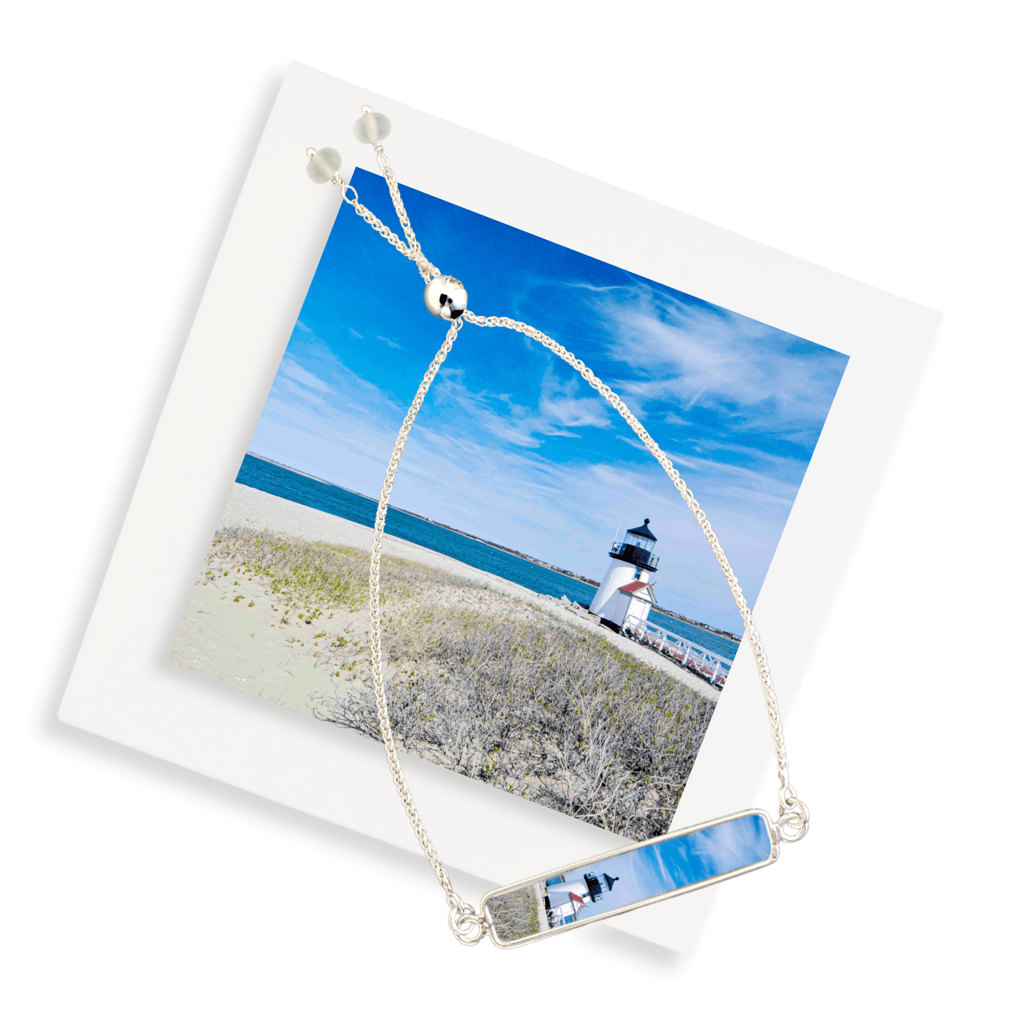 New England Lighthouse Bracelet by Jan Murray