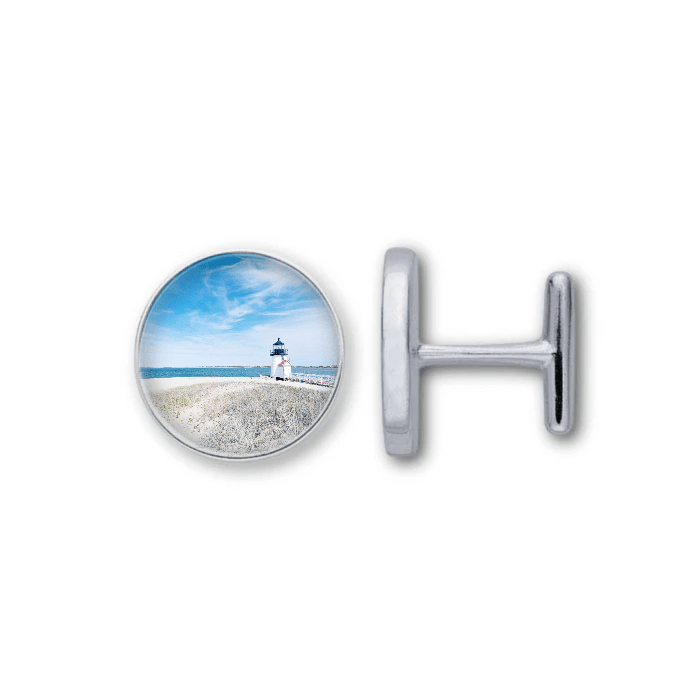 New England Lighthouse Cuff Links by Jan Murray