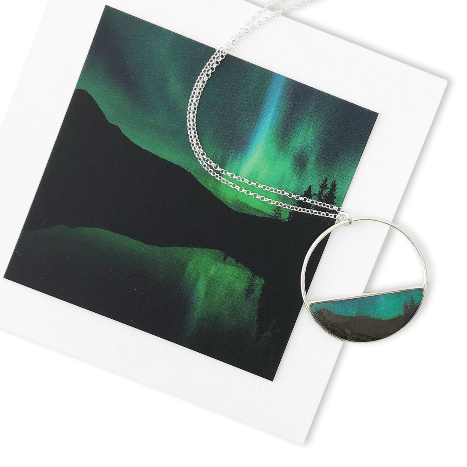 Northern Lights Necklace by Jen Grand