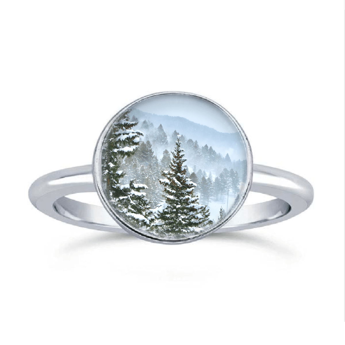 Montana Winter Mountain Ring by Jen Ritterman