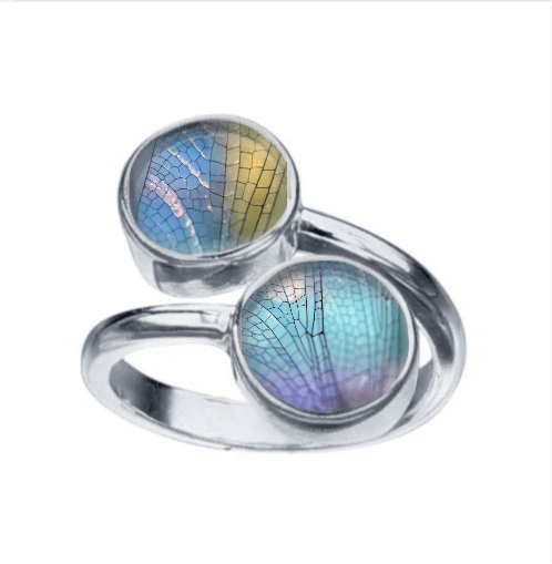 Dragonfly Wing Ring by Jen Ritterman