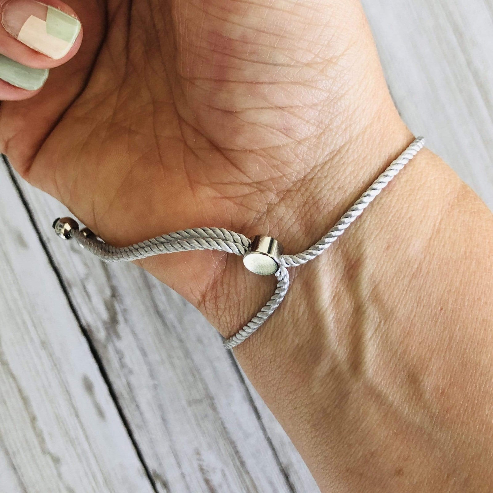 Palm Tree Sunset Slide Bracelet by Josh Astern