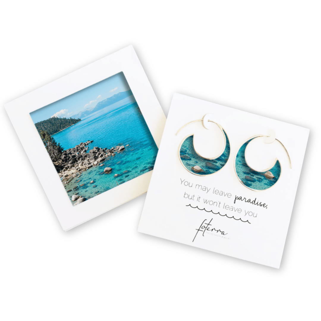 Lake Tahoe Earrings by Kelli Price