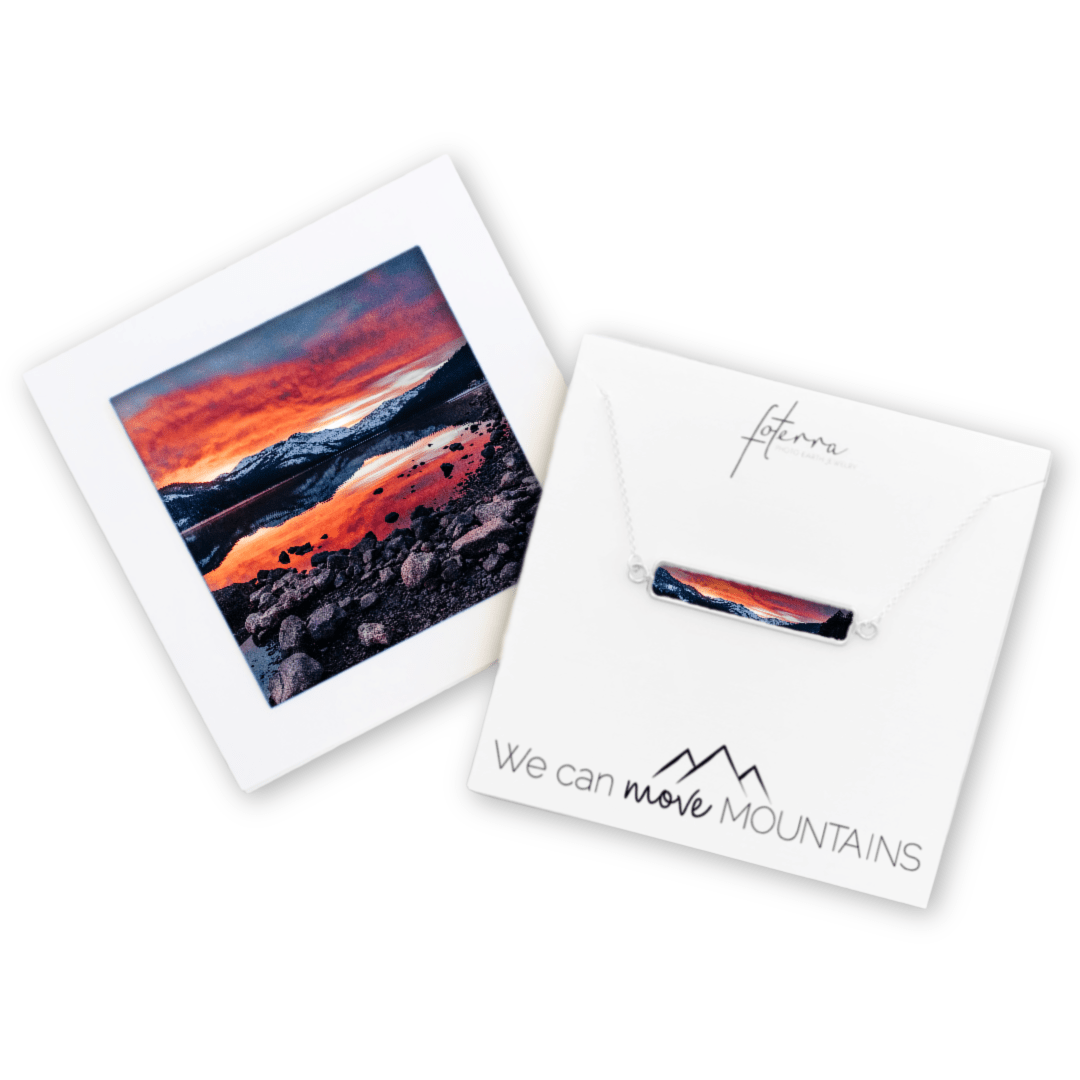 Lake Tahoe Sunset Necklace by Kelli Price