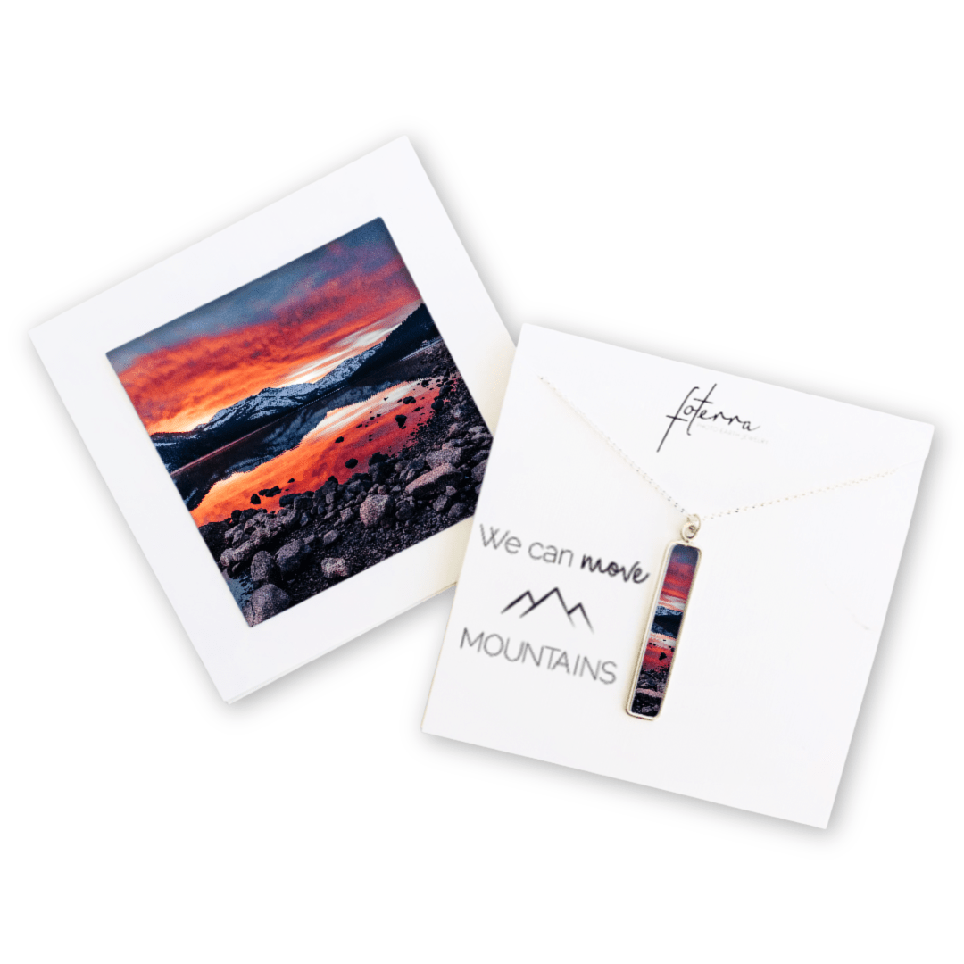 Lake Tahoe Sunset Necklace by Kelli Price