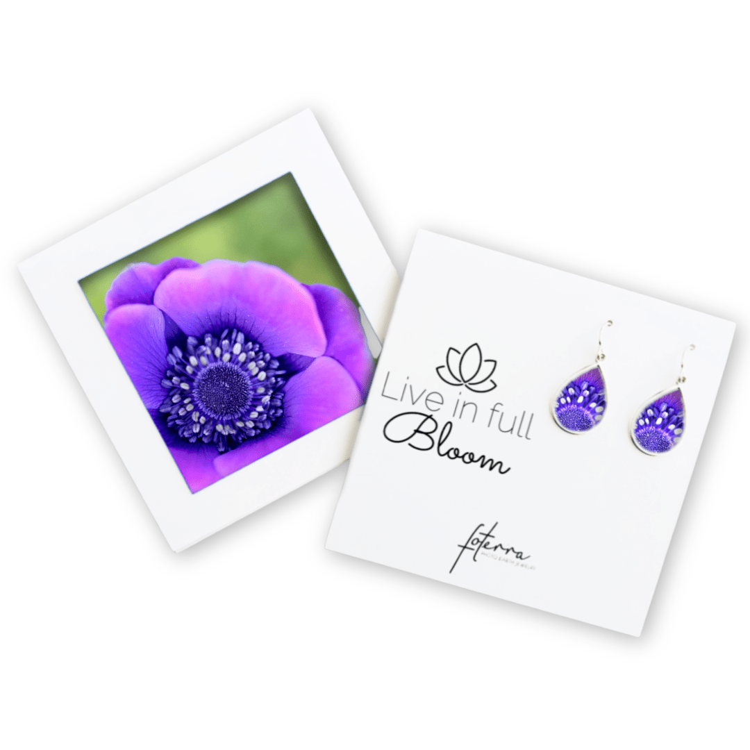 Garden Inspired Floral Earrings by Kelly Kreger