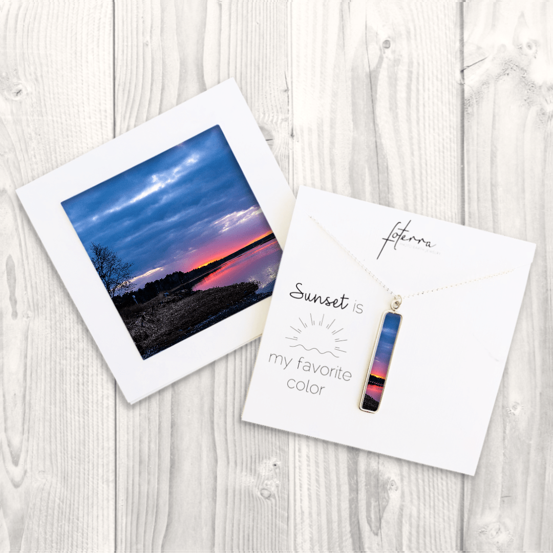 Maine Sunset Necklace by Kerry Daly