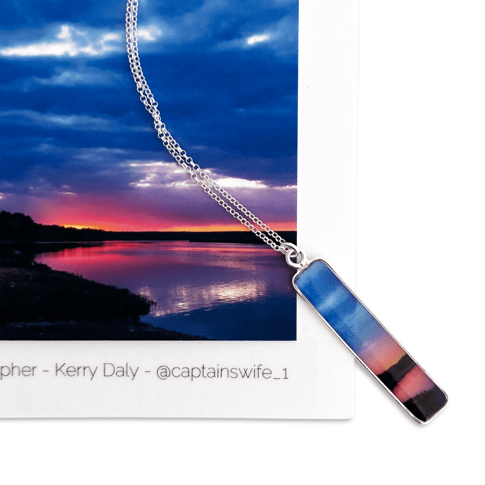 Maine Sunset Necklace by Kerry Daly