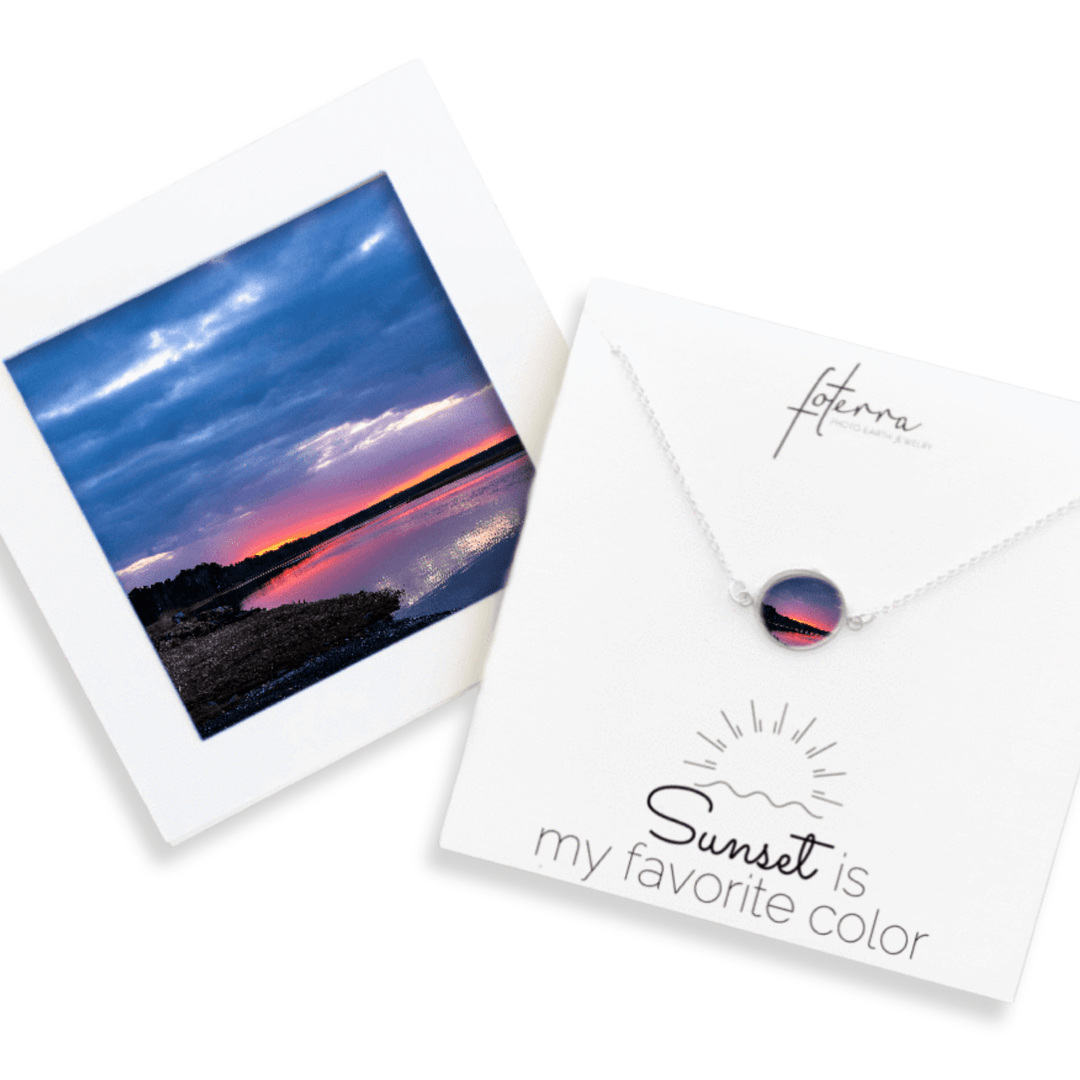 Maine Sunset Necklace by Kerry Daly