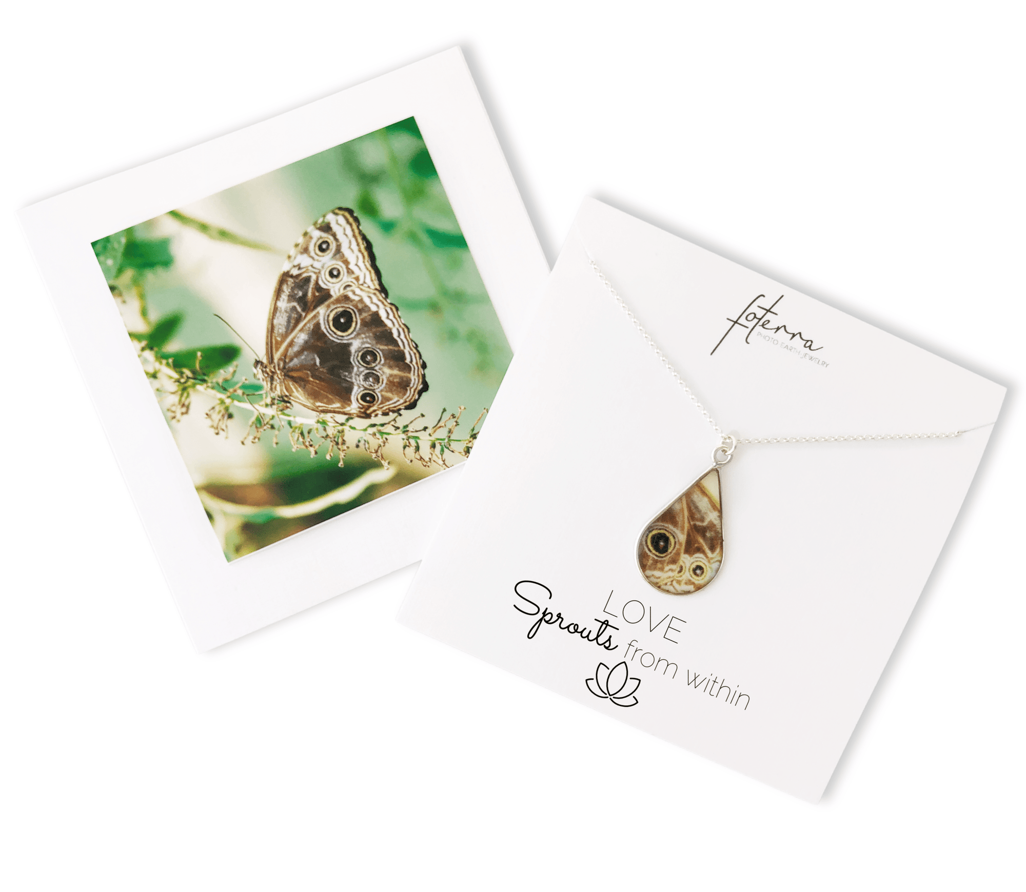 Butterfly Necklace by La Vida in Life Photography