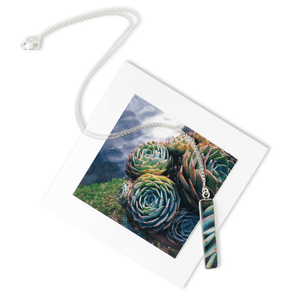 Succulent Necklace by La Vida in Life Photography