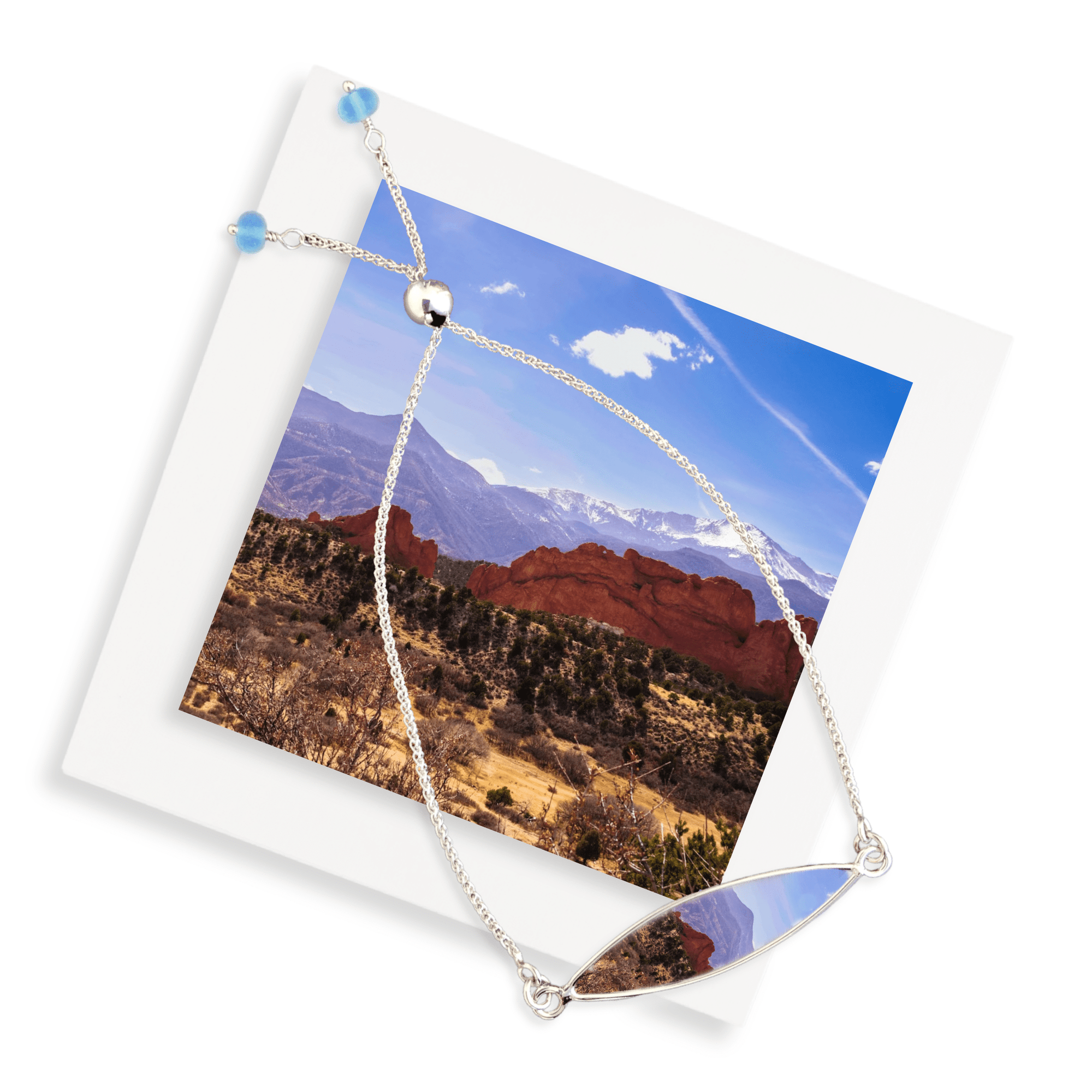 Desert Mountain Bracelet by Roxanne Collins