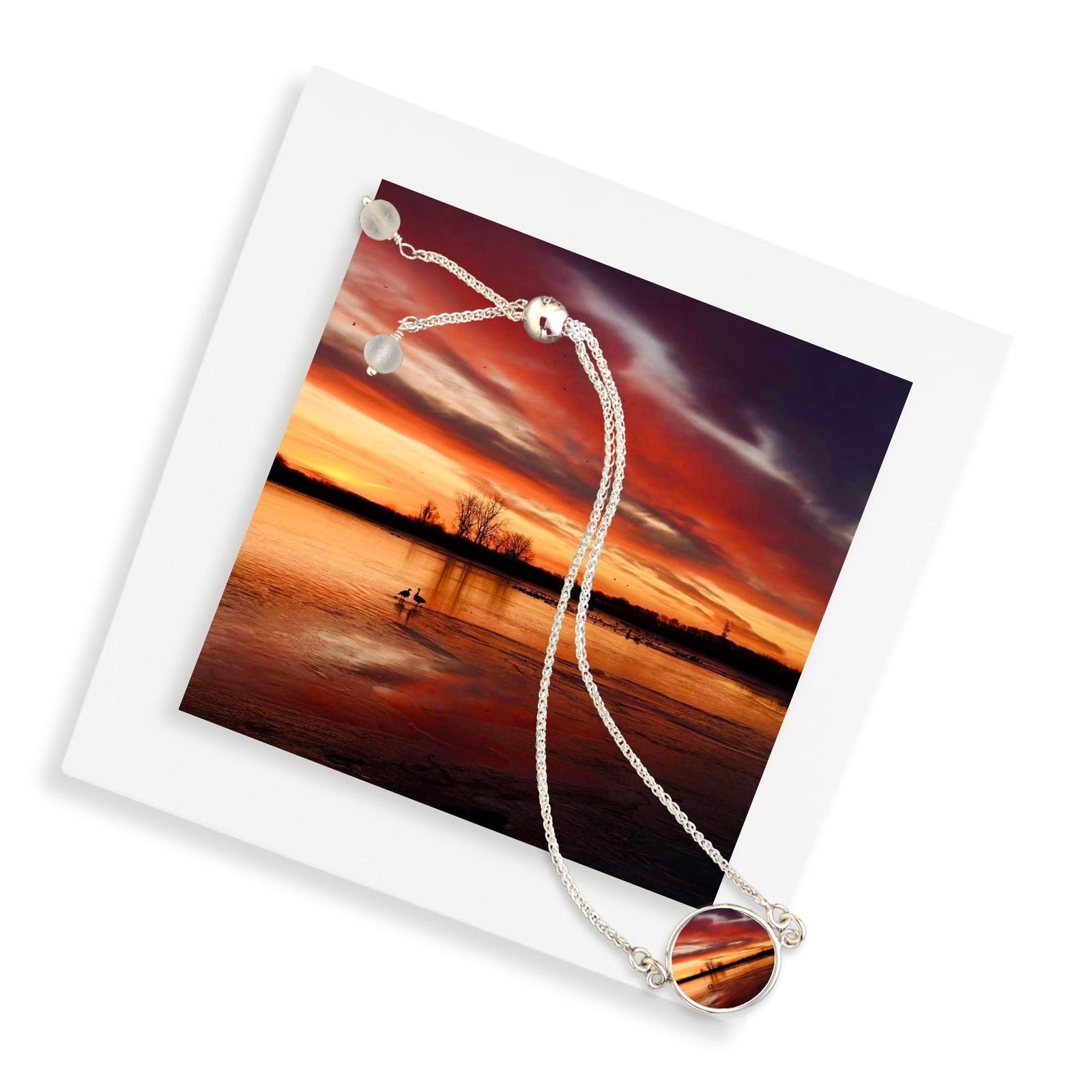 Ocean Sunset Bracelet by Roxanne Collins