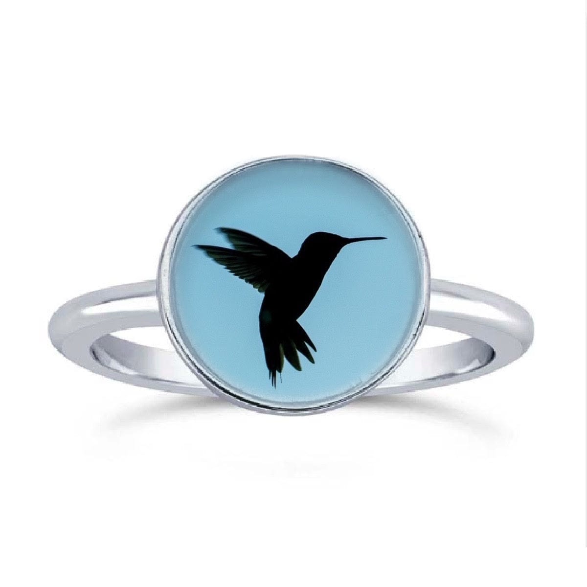 Hummingbird Ring by Roxanne Collins