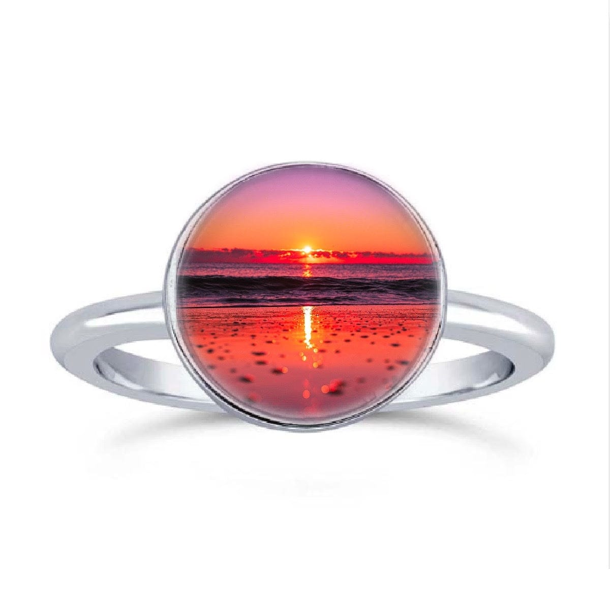 Ocean Sunset Ring by Roxanne Collins