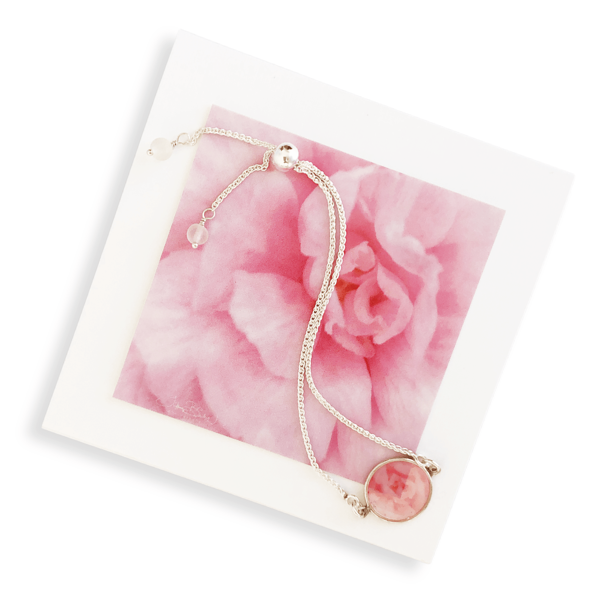 Pink Rose Bracelet by Tiffany Briley | A Quest For Light
